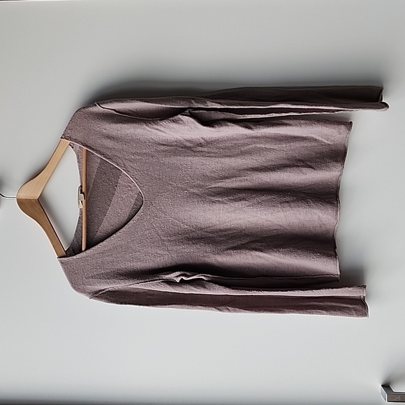 Burberry Brit Inside Out Reversible Fine Knit Print Fully Fashioned Sweater Top - Picture 1 of 8